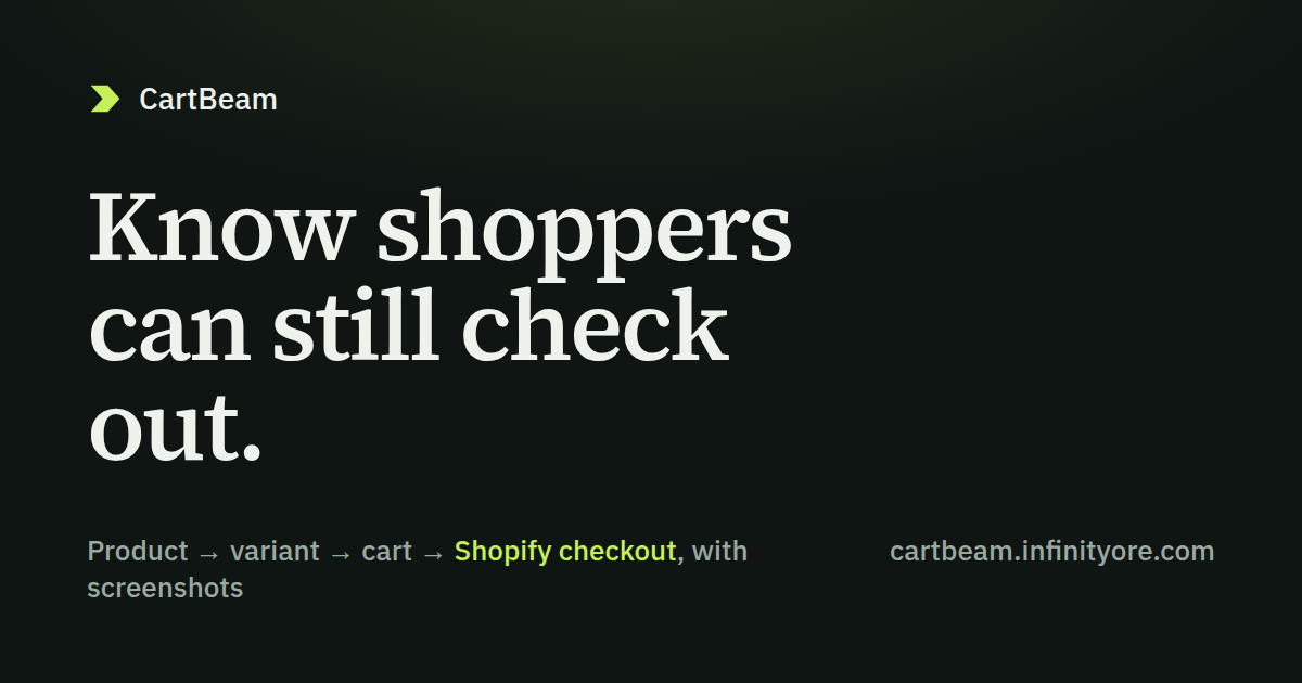 cartbeam.infinityore.com image